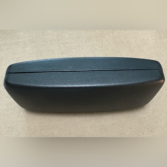 Versace Black Hard case Glasses/Sunglasses Gold Letter with velvet soft lining - Picture 2 of 8